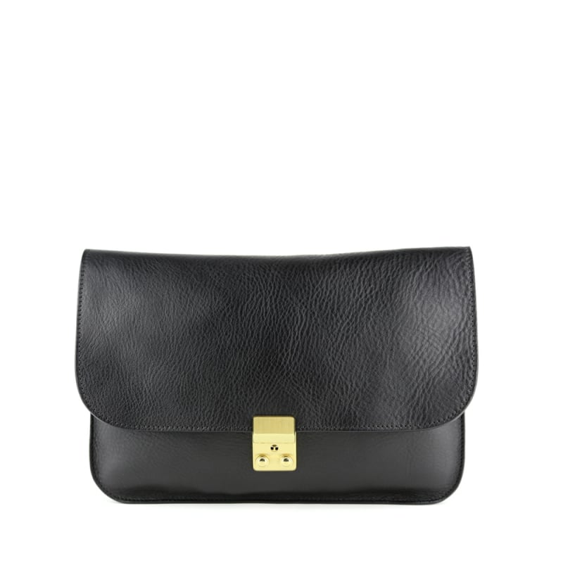 Sadie Shoulder Bag  in smooth tumbled leather