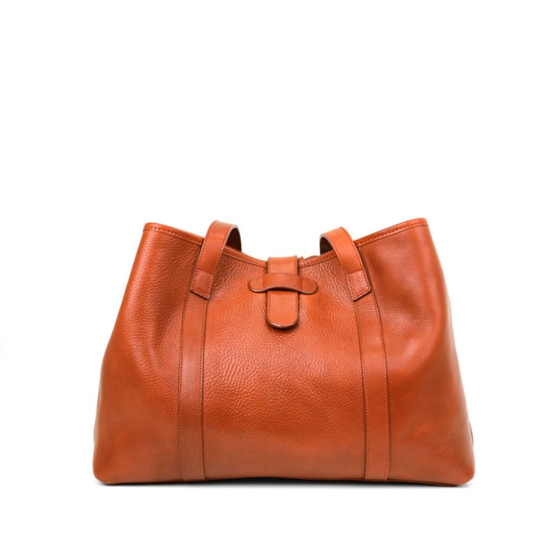 Medium Handbag Tote  in smooth tumbled leather